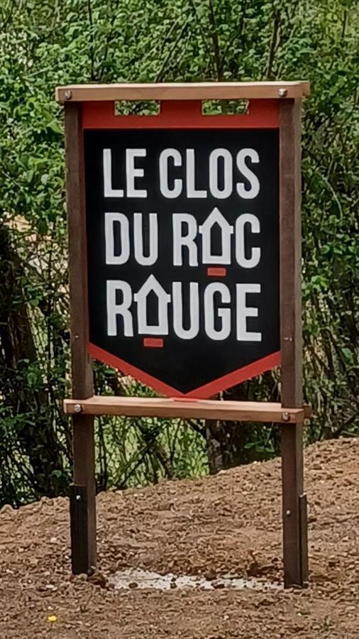 Le Clos Le Roc Rouge Castels Bagian luar foto